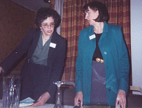 Chief Executive Mary Weir with Chairman Susan Kirkwood